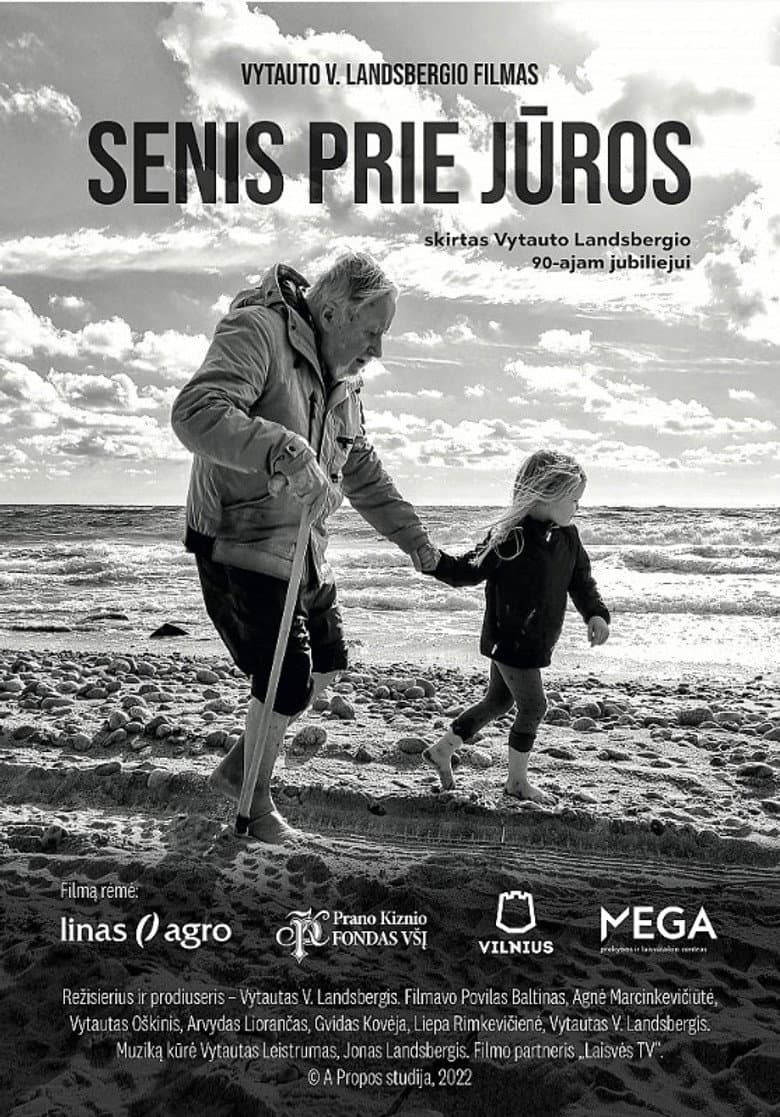 Senis prie jūros poster