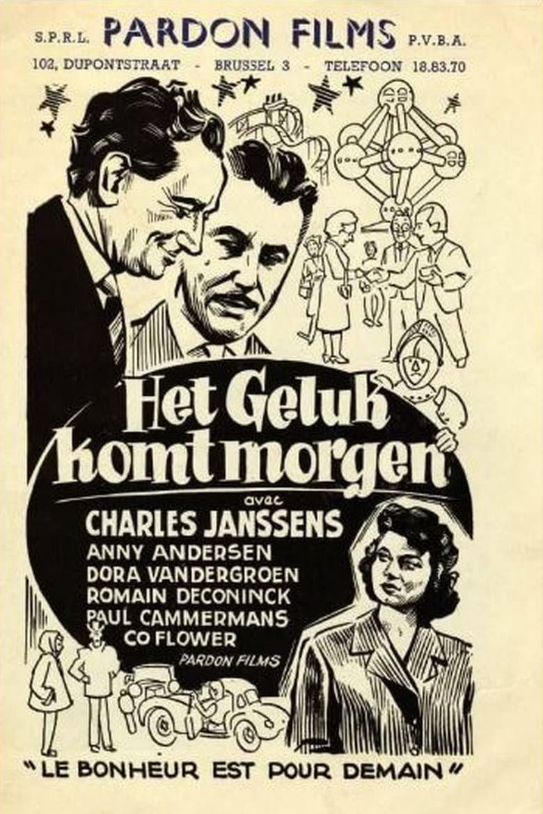 Het geluk komt morgen poster