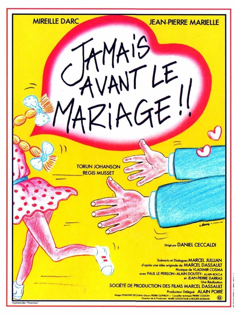 Jamais avant le mariage poster