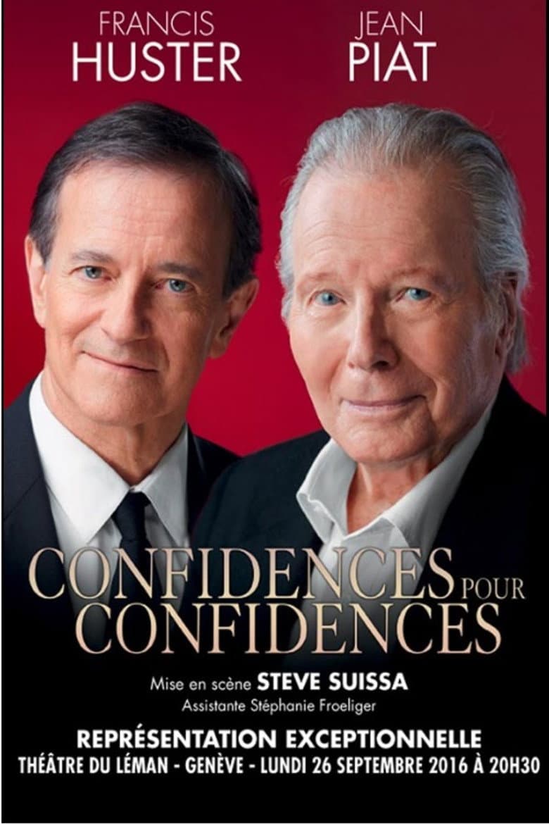 Confidences pour confidences poster