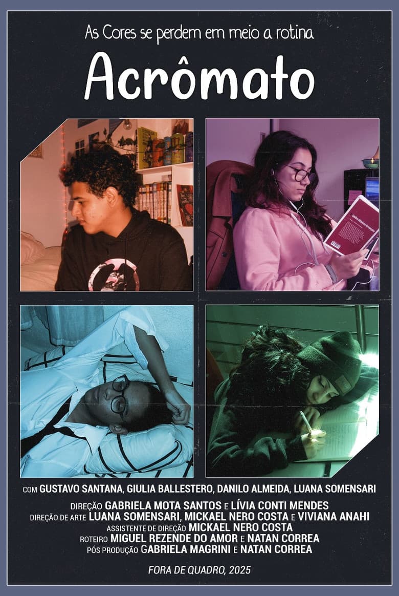 Acrômato poster