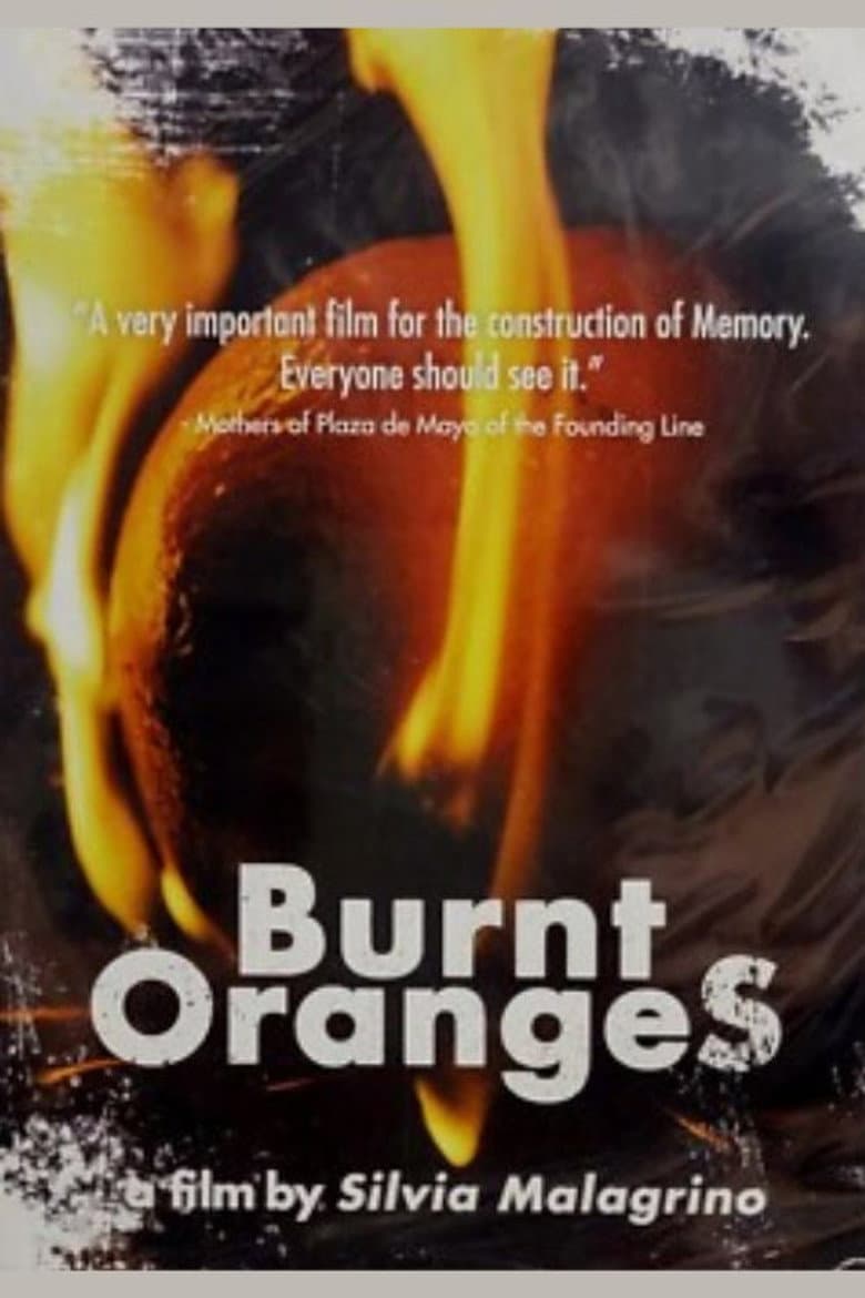 Burnt oranges poster
