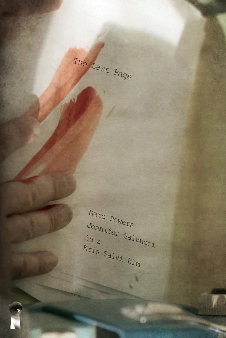 The Last Page poster