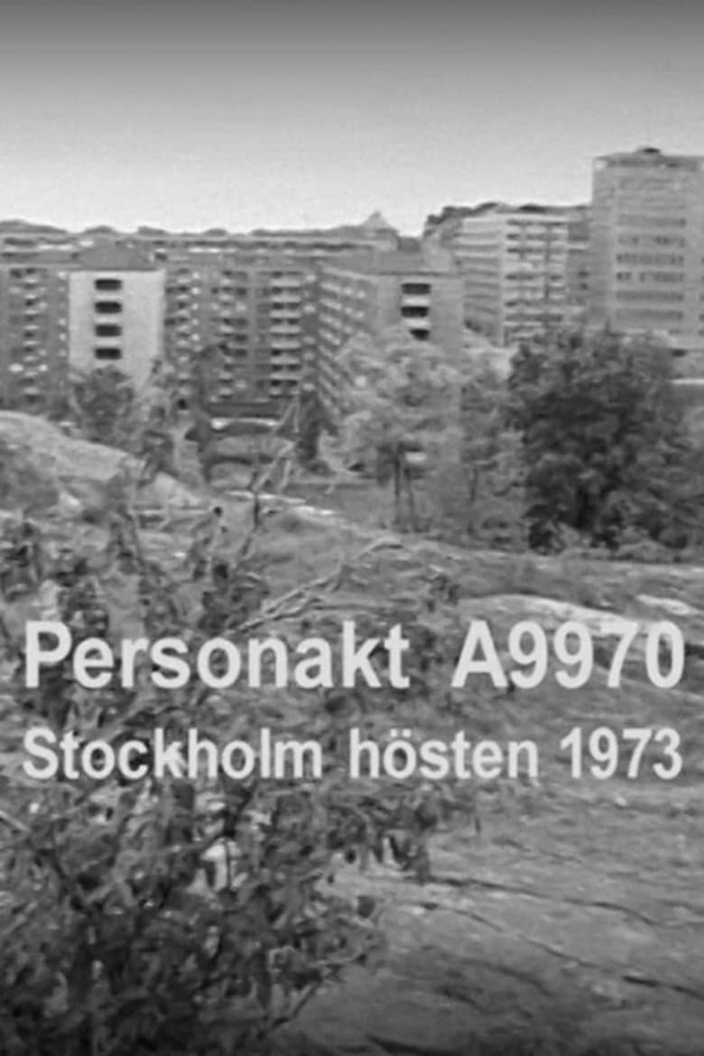 Personakt A9970 poster